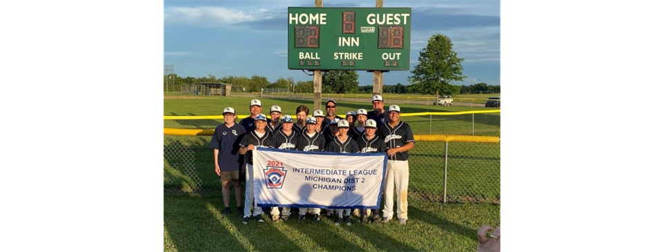 Congratulations to our Intermediate District 2 Champs! Combo team of SPLL & Gull Lake LL