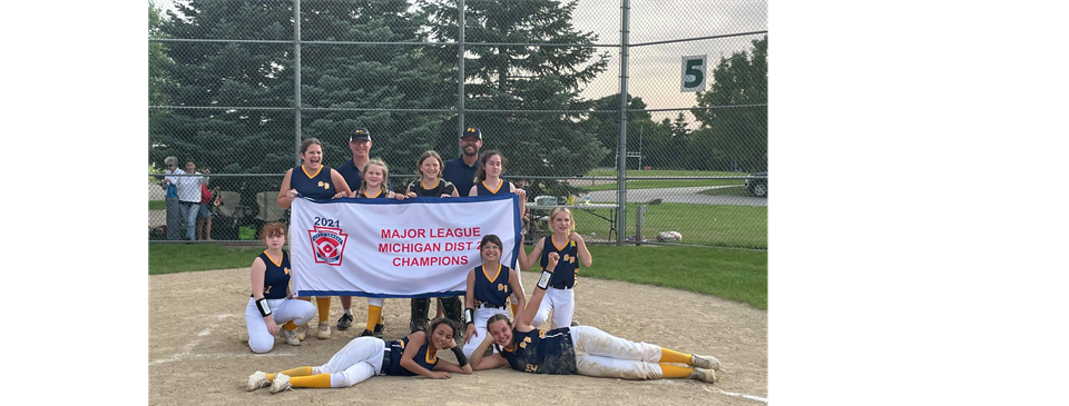 Congrats to our 2021 Majors Softball District 2 Champs!