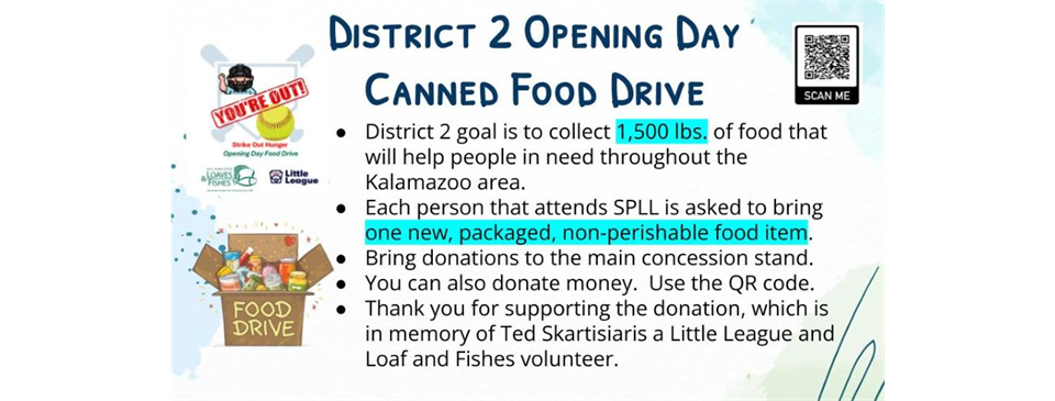 2026 Canned Food Drive